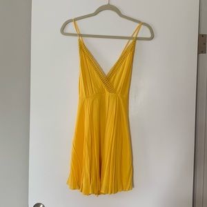 Yellow dress